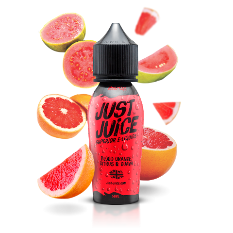 Blood Orange, Citrus & Guava Shortfill eLiquid from Just Juice