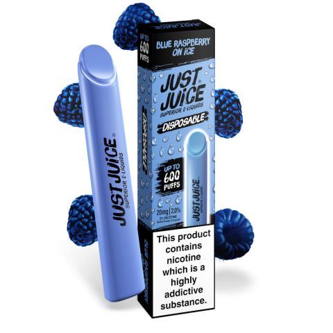 Just Juice Blue Raspberry on Ice Disposable Vape