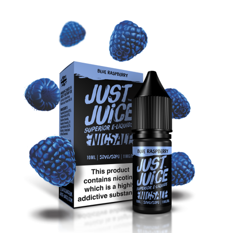 Blue Raspberry Nic Salt eLiquid from Just Juice