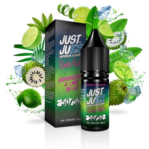 Guanalime 50/50 exoctic fruits eLiquid by Just Juice