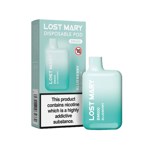 Lost Mary Blueberry BM600 Disposable Vape