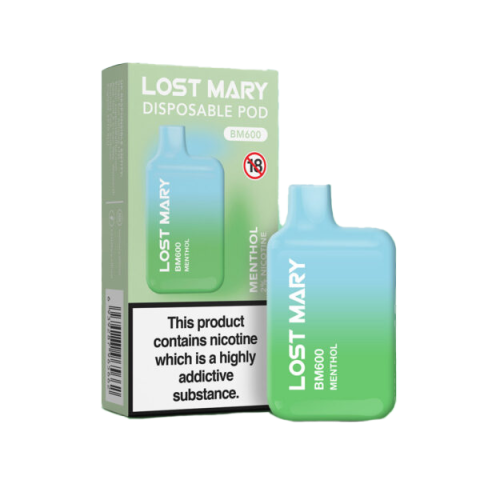 Lost Mary Menthol Bm600 Disposable Vape