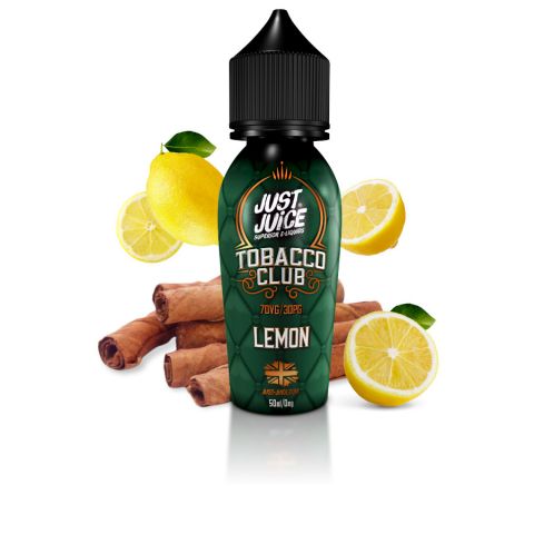 Lemon Tobacco Shortfill eLiquid by Just Juice