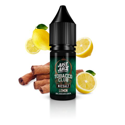 Lemon Tobacco Nic Salt eLiquid by Just Juice