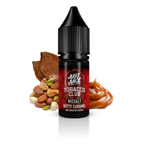 Nutty Caramel Tobacco Nic Salt eLiquid by Just Juice