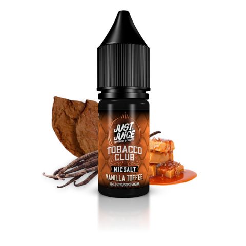 Vanilla Toffee Tobacco Nic Salt eLiquid by Just Juice