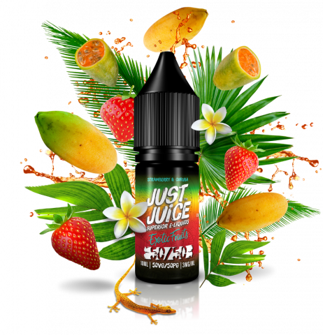 Strawberry & Curuba 50/50 exotic fruits eLiquid by Just Juice