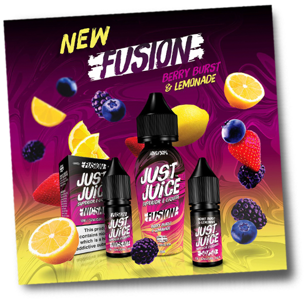 Just Juice Berry Burst & Lemonade Limited Edition Fusion