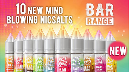 Bar Range - 10 new mind blowing nic salts